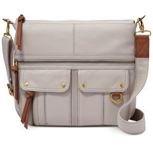 Fossil Woman’s Morgan Leather Top Zip Crossbody